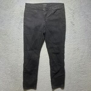 Lucky Brand Lolita Skinny Ankle Jeans Black Denim Womens 12/31 7W13459